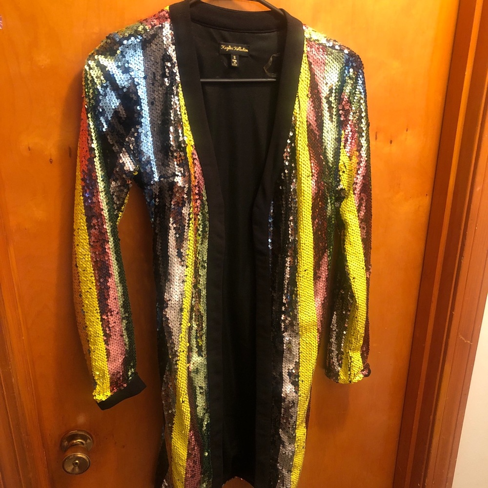 Kaylee Kollection Multi color robe/outer ware SIZE S